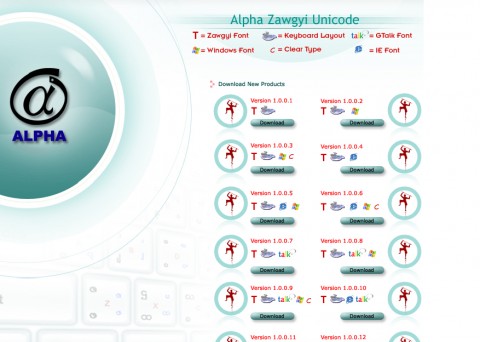 alpha zawgyi download for window 8