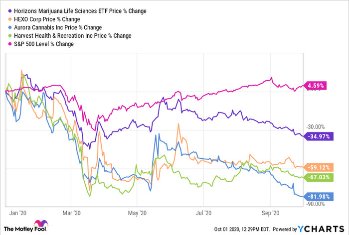 These 3 Pot Stocks Have Lost Half Their Value In Can Any Of Them Recover